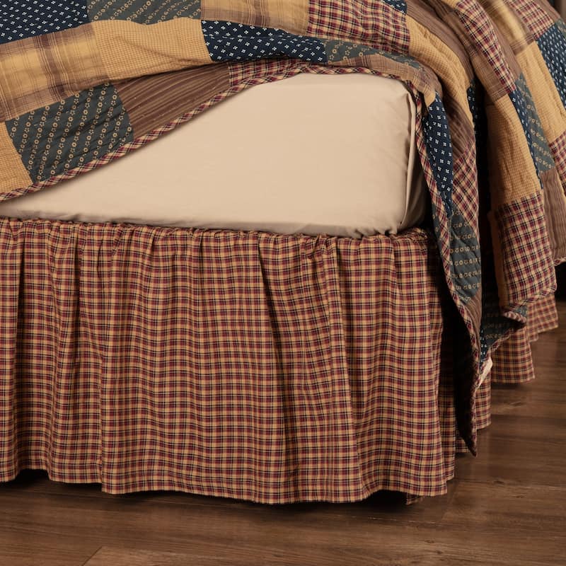 Patriotic Patch Bed Skirt