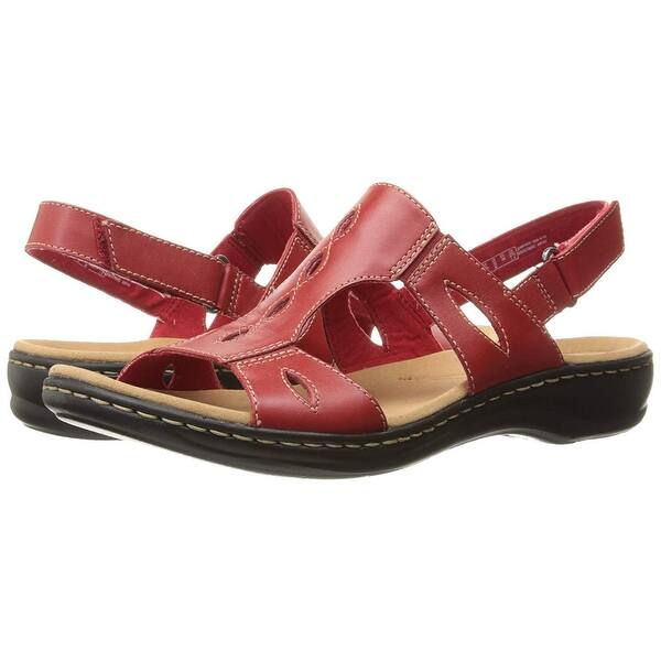 Shop Clarks Womens Leisa Lakelyn Open Toe Casual Ankle Strap
