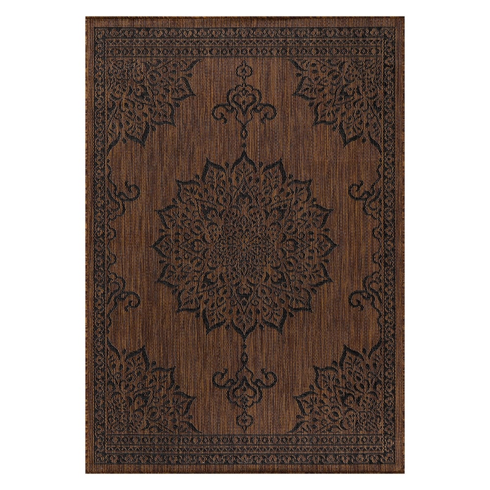 Beverly Rug Waikiki Insignia Modern Indoor Outdoor Rug