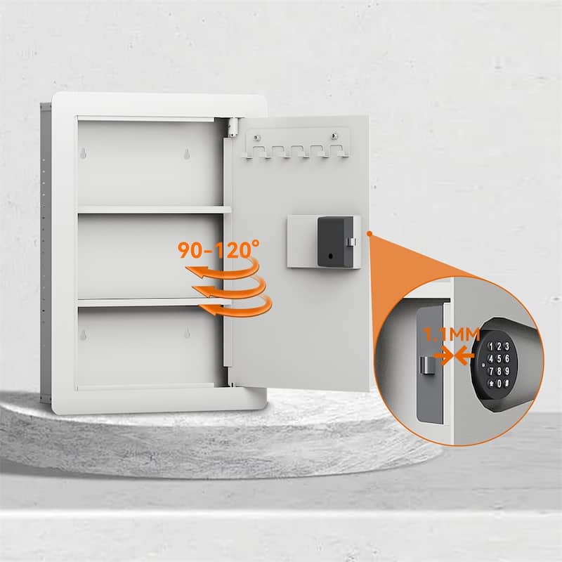 Digital Wall Hidden Safe,Home or Business Heavy Duty Wall Mount Safe