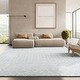 preview thumbnail 4 of 18, SAFAVIEH Tulum Lelya Moroccan Boho Tribal Rug - Navy/Ivory - 5'3" x 7'6"
