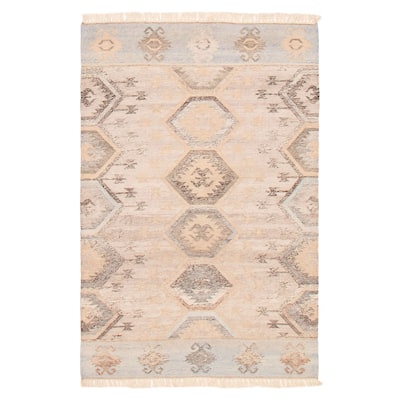 Ankara FW Beige Kilim 5'1" x 7'11" - 5'1 x 7'11