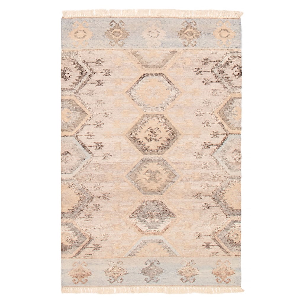 Ankara FW Beige Kilim 5'1" x 7'11" - 5'1 x 7'11