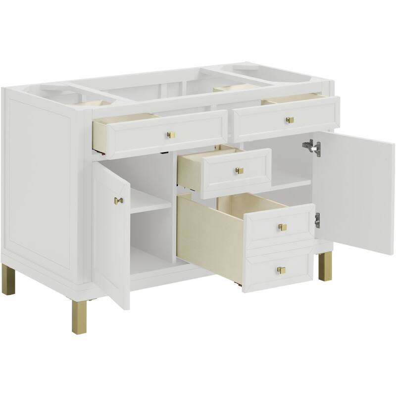 James Martin Vanities 503-V48-FENC Chicago 48" Free Standing Single