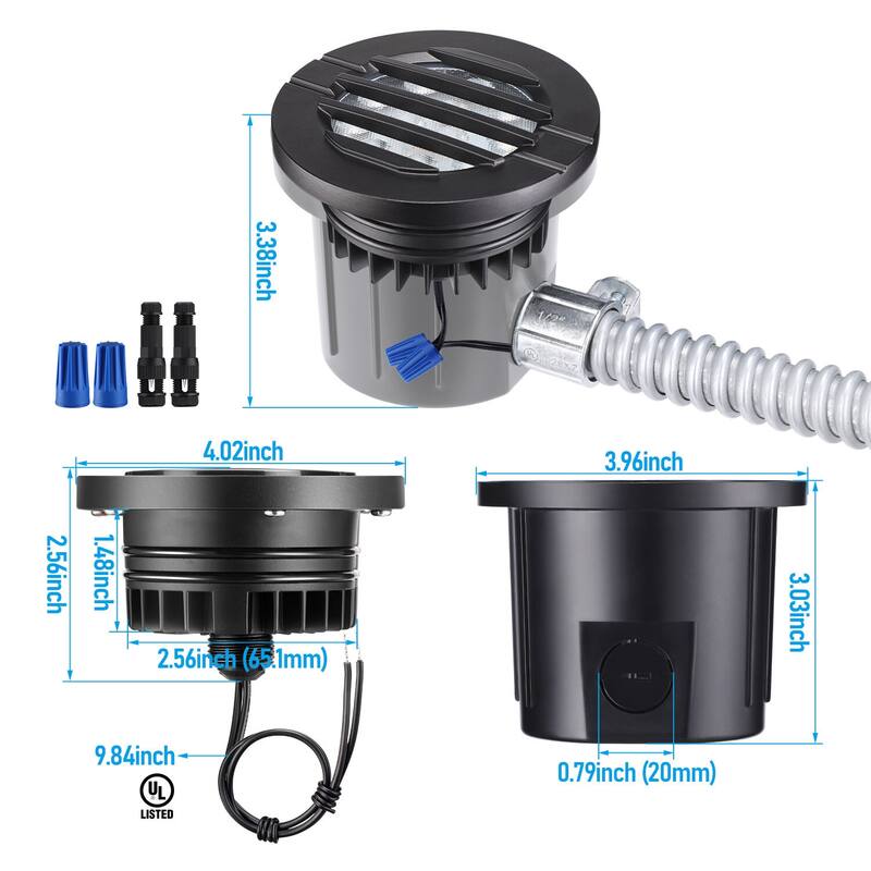 Landscape 5W Grill Top Well Light Low Voltage 5CCT Selectable - 6pack