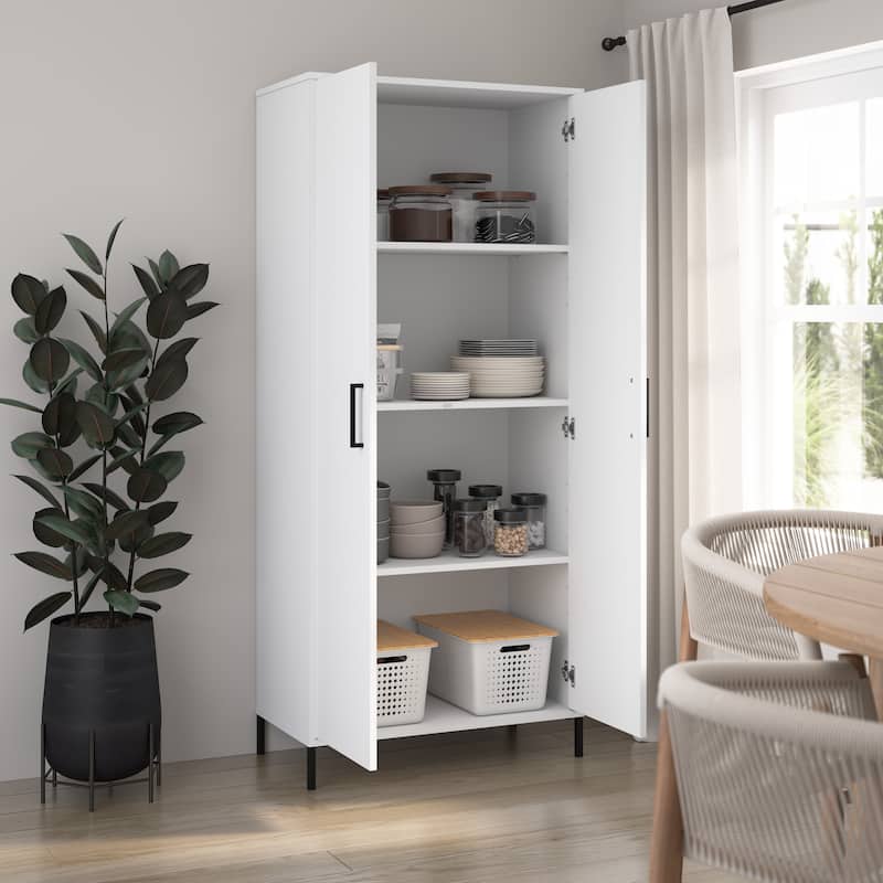 Essence Kitchen Pantry Cabinet Organizer by Bush Furniture