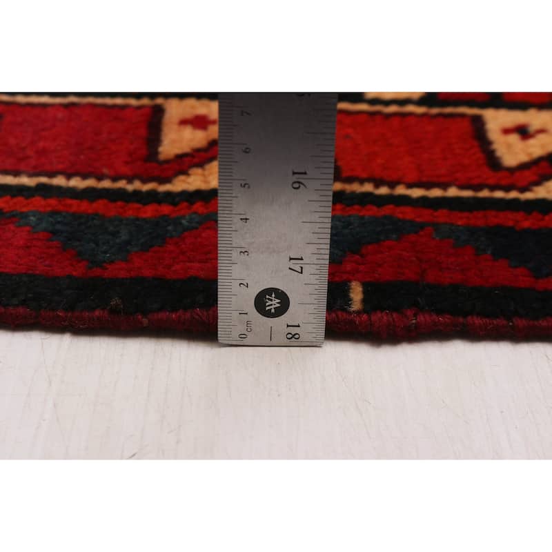 ECARPETGALLERY Hand-knotted Melis Red Wool Rug - 5'3 x 9'3