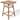 Laguna Hdpe All Weather Outdoor Patio 30" Square Counter Bistro Table
