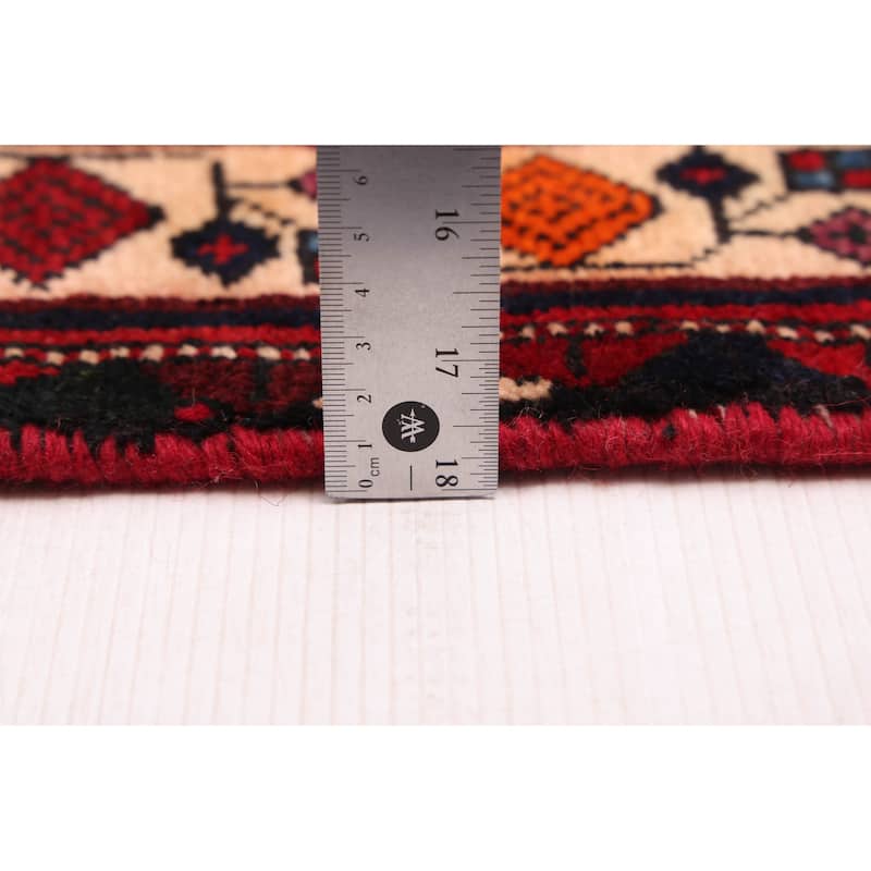 ECARPETGALLERY Hand-knotted Melis Dark Navy Wool Rug - 5'5 x 7'1