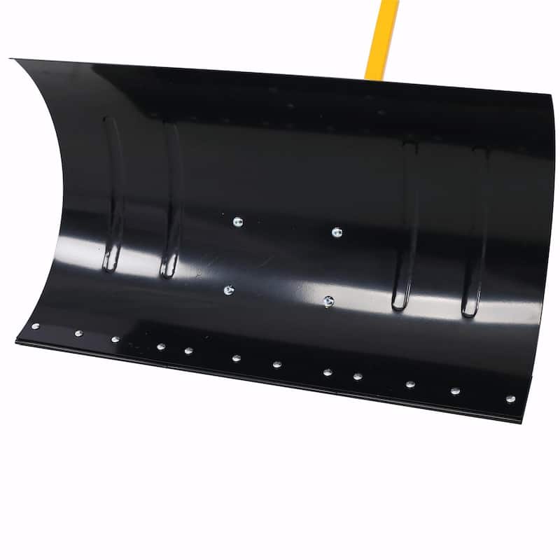 Wheeled Snow Shovel,Effortless Snow Removal with Adjustable Handle and Cushioned Comfort - 29" W x 16.5" H