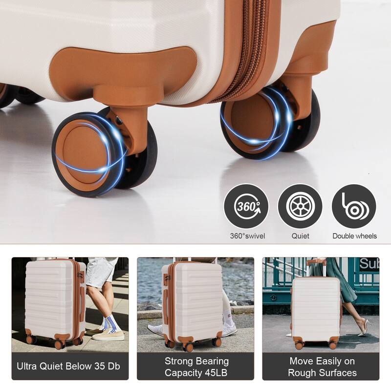 luggage sets 3 piece,carry-on luggage with wheels,check in luggage,28/24/20 inch luggage,tsa approved lock,hardshell suitcase