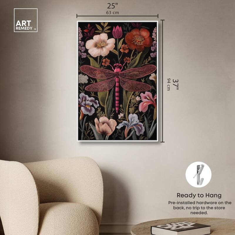Ruby Reed Rider I Canvas by Art Remedy