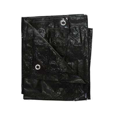Stansport Medium-Duty Rip-Stop Tarp 8' x 10' - Dark Green