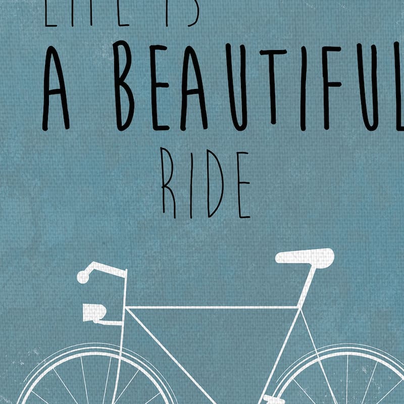 A Beautiful Ride by Jan Weiss Canvas Art Print