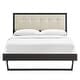 preview thumbnail 5 of 48, Willow Queen Wood Platform Bed With Angular Frame