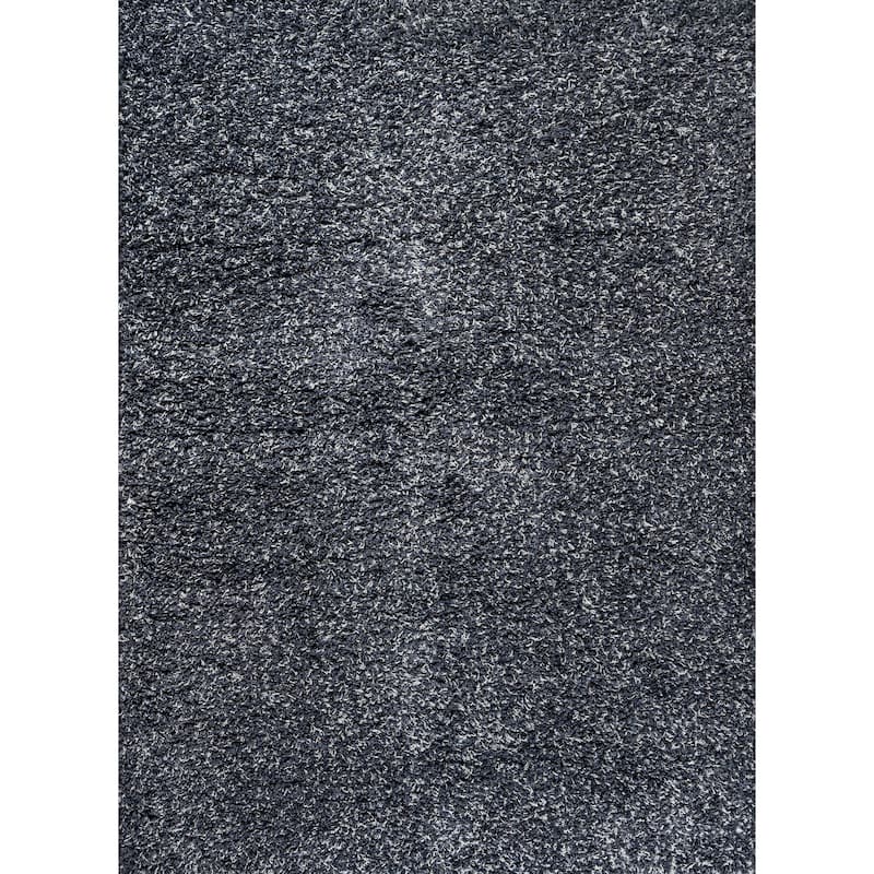 JONATHAN Y Modern Shag Plush Area Rug - 8 X 10 - Denim Blue