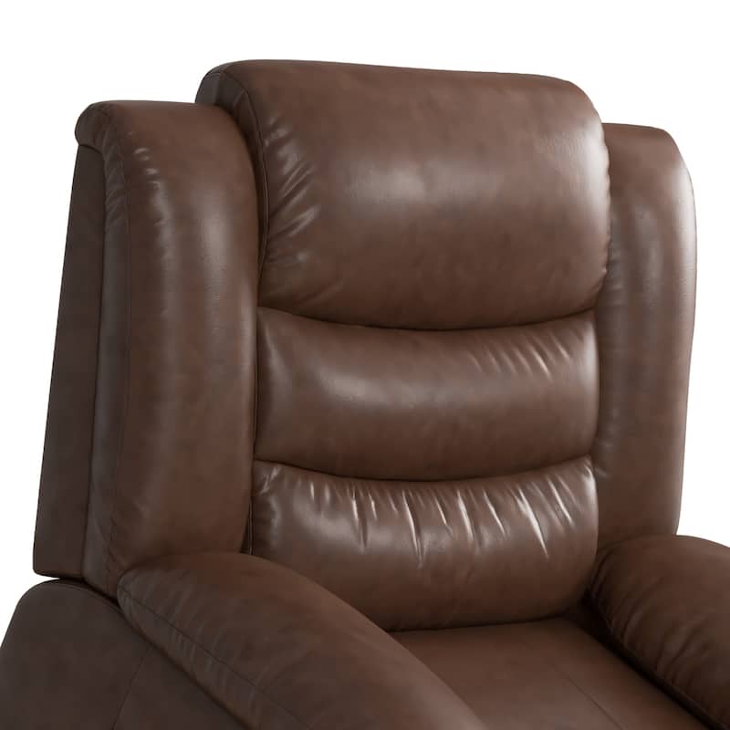 Faux Leather Power Lift Recliner Chair for Elderly People