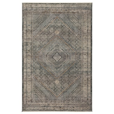 Mohawk Home Branley Distressed Geometric Medallion Area Rug