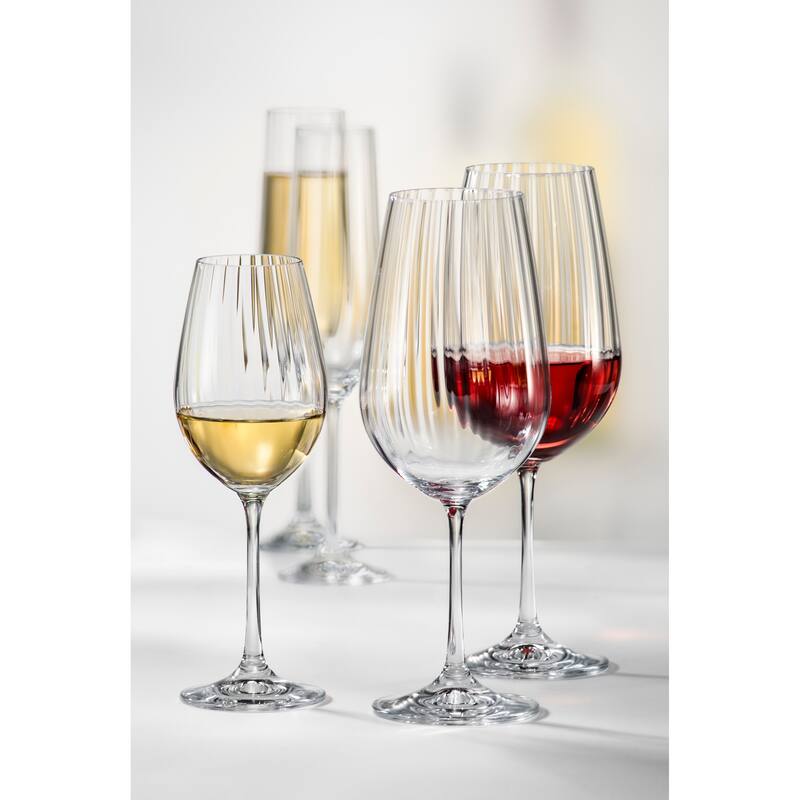 Christopher Knight Waterfall Red Wine Glass Set of 6