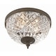 preview thumbnail 8 of 9, Crystorama Lighting Group Richmond 2 Light 10" Wide Flush Mount Bowl