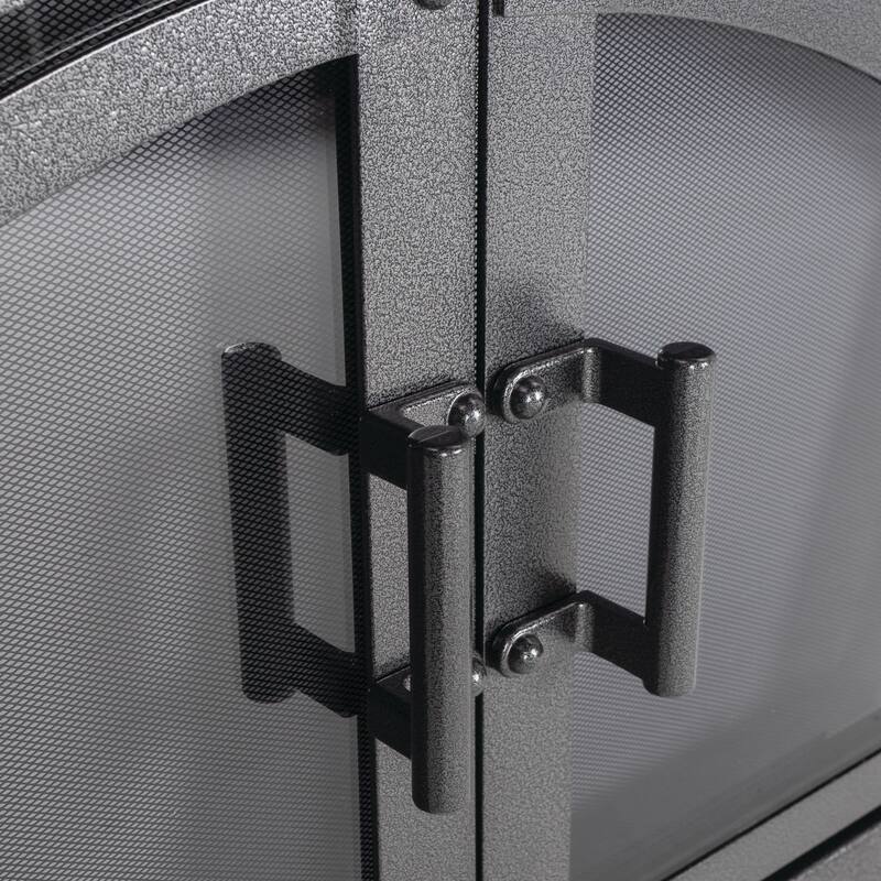 Pleasant Hearth Axel Fireplace Glass Door