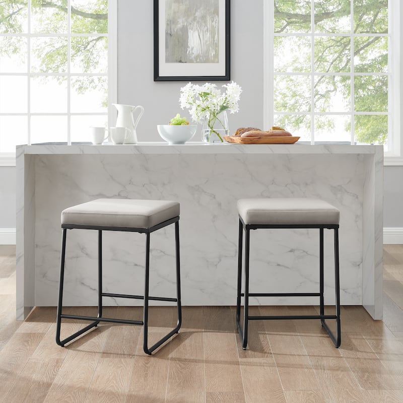 Beckett 2Pc Counter Stool Set - 16 "W x 18.5 "D x 24 "H