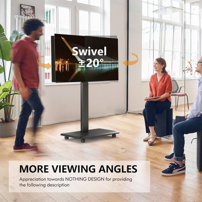 Rolling TV Stand