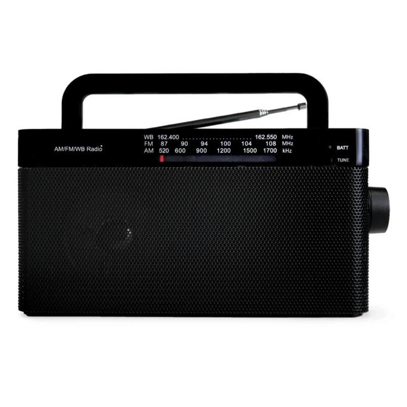 Emerson AM/FM/WB Radio with Telescopic Antenna