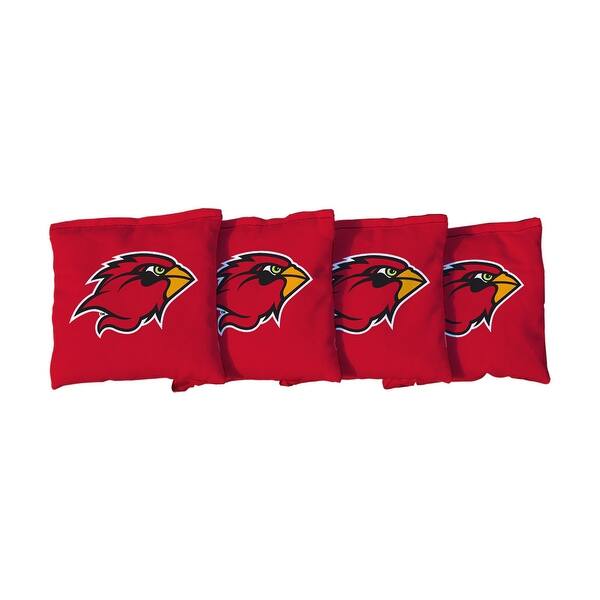 slide 2 of 3, Lamar Cardinals Red Cornhole Bags All-Weather Resin Filled