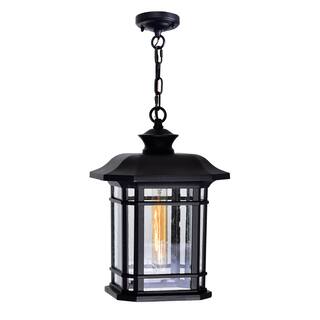 Blackburn 1 Light Black Outdoor Pendant