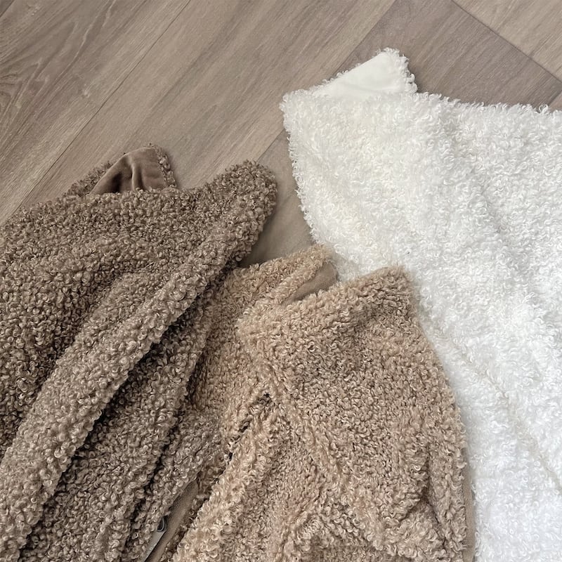 The Mood Teddy Plush Throw