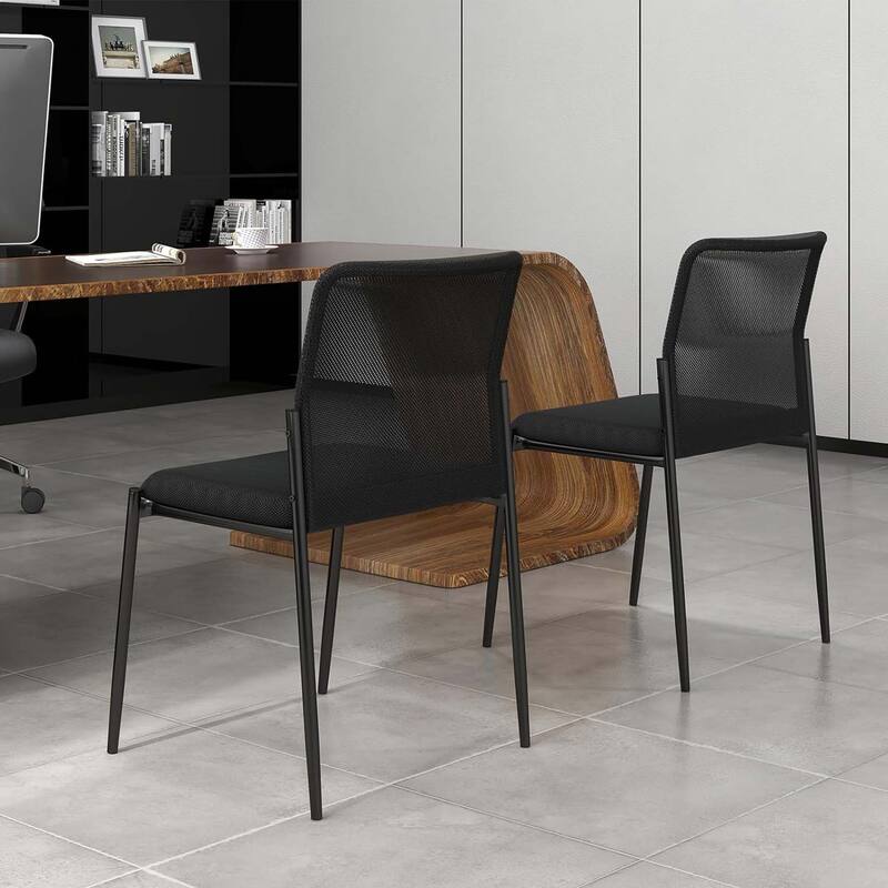 2/4/6/8/10/12 pcs Stackable Conference Room Chairs Office Guest Chairs