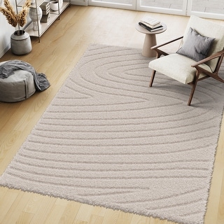 Nuloom Nova Swirls Shag Area Rug