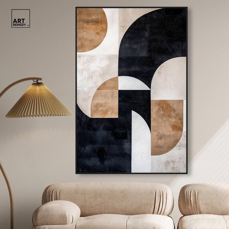 Arching Forms II Canvas by Art Remedy