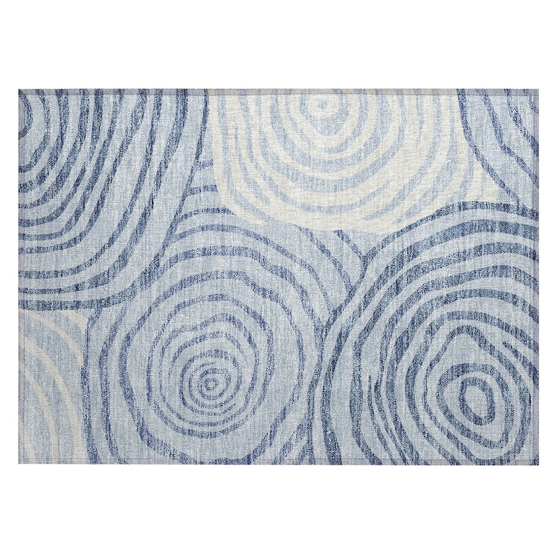 Machine Washable Indoor/ Outdoor Chantille Contemporary Dimensions Rug
