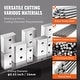 preview thumbnail 5 of 19, Electric Rebar Cutter Blade, Hard Hydraulic Rebar Blade Replacement Jaw Blades with Hexagon Screw and Spring Washer - 6 PCS