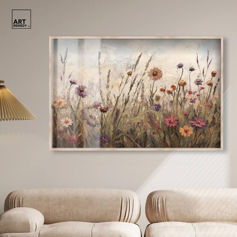 Vintage Blooms II Shadowbox by Art Remedy