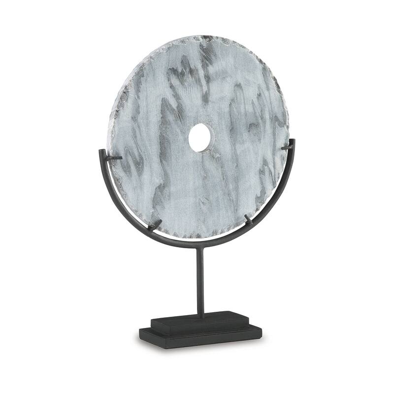 Signature Design by Ashley Jillsen Gray/Black Sculpture - 13.25"W x 12.25"D x 14.5"H