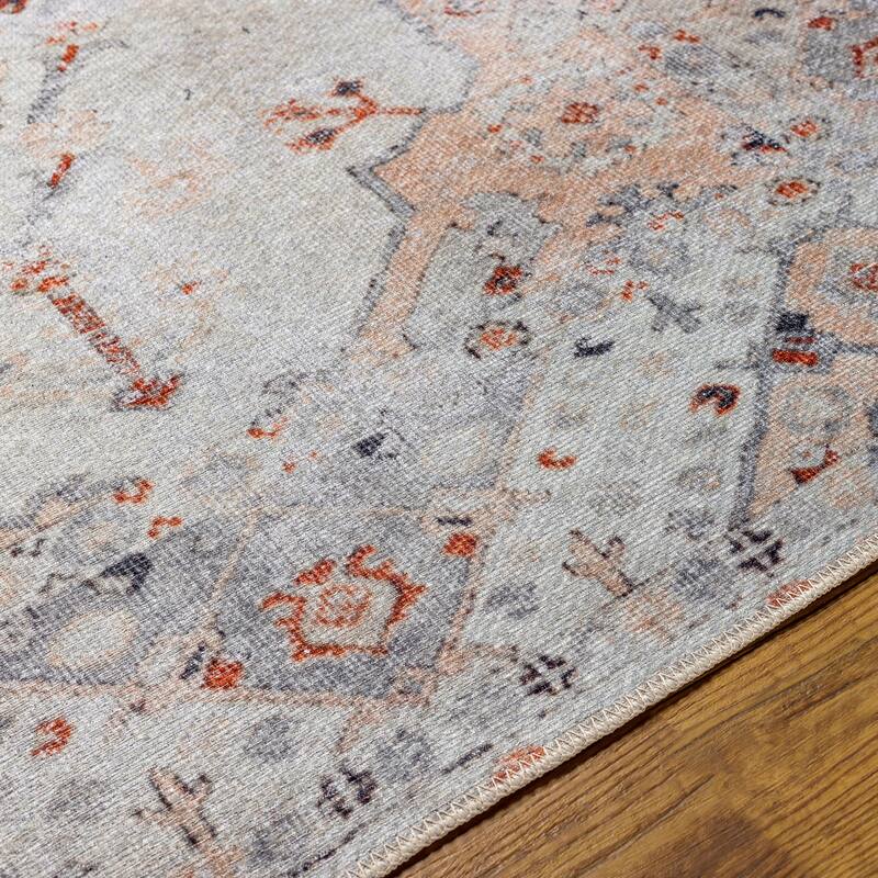 Artistic Weavers Moreen Traditional Medallion Machine Washable Area Rug