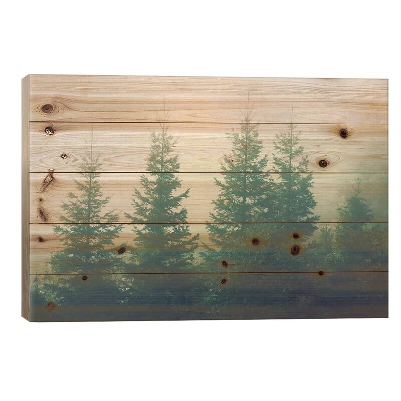 Going The Distance Print On Wood by Chelsea Victoria - Multi-Color - 26x40x1.5