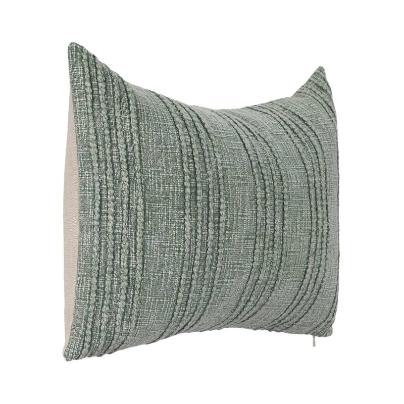 Villa by Classic Home Hannah 100% Cotton 22" Throw Pillow