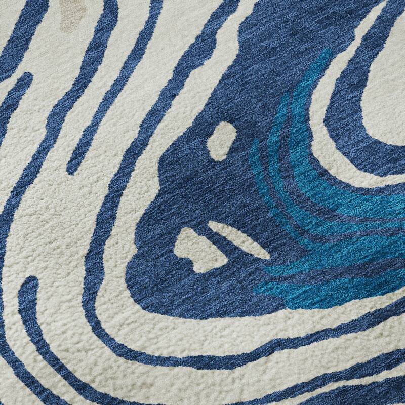 Premium Washable Super Soft Abstract Contemporary Mayfield Rug