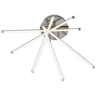 5 Light LED Array Lamp in Chrome Finish - Bed Bath & Beyond - 32301861