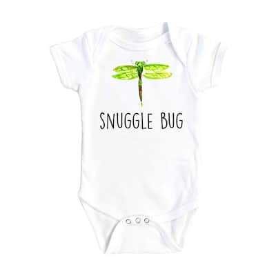 Dragonfly Bug - Baby Boy Girl Clothes Infant Bodysuit Funny Cute Newborn