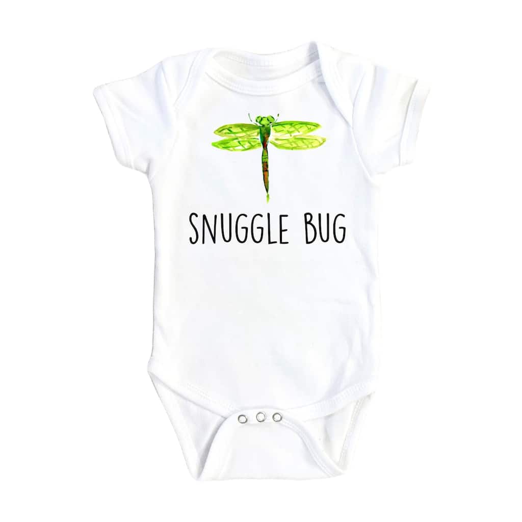 Dragonfly Bug - Baby Boy Girl Clothes Infant Bodysuit Funny Cute Newborn