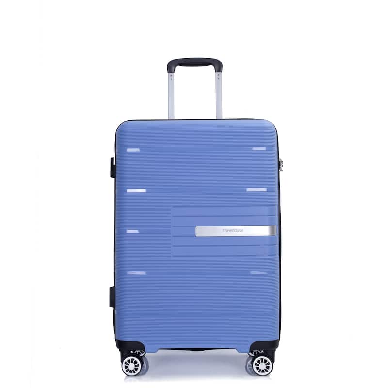 Hardshell 3 Piece PP Luggage Sets, Lightweight Durable Luggage Set with TSA Lock