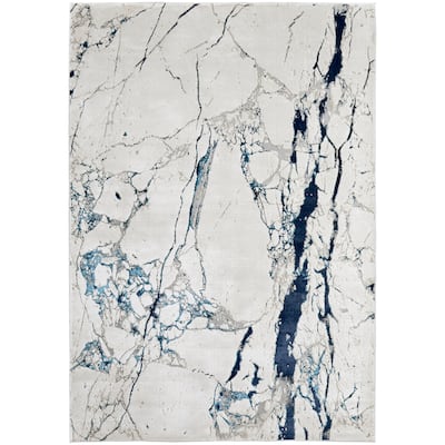 Grand Bazaar Armada Machine Made Abstract Modern Area Rug