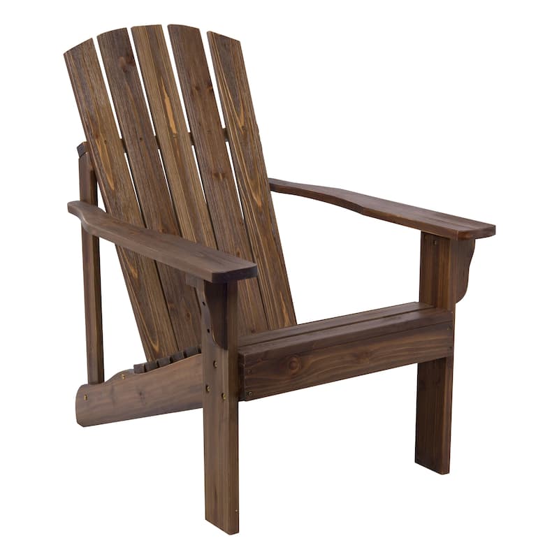Laguna Outdoor Weather Resistant Wood Patio Adirondack Wood Chair