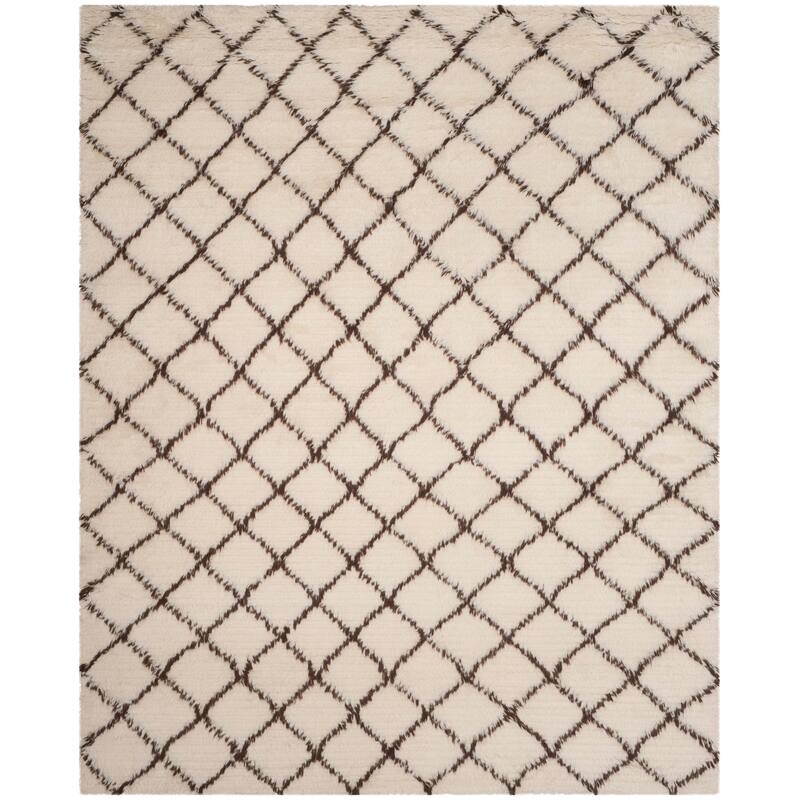 SAFAVIEH Hand-knotted Kenya Aristia Southwestern Tribal Wool Rug