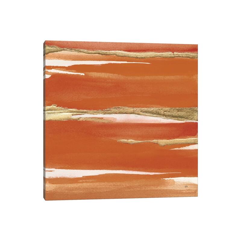 iCanvas "Gilded Mandarin I Burnt Orange" by Chris Paschke Canvas Print